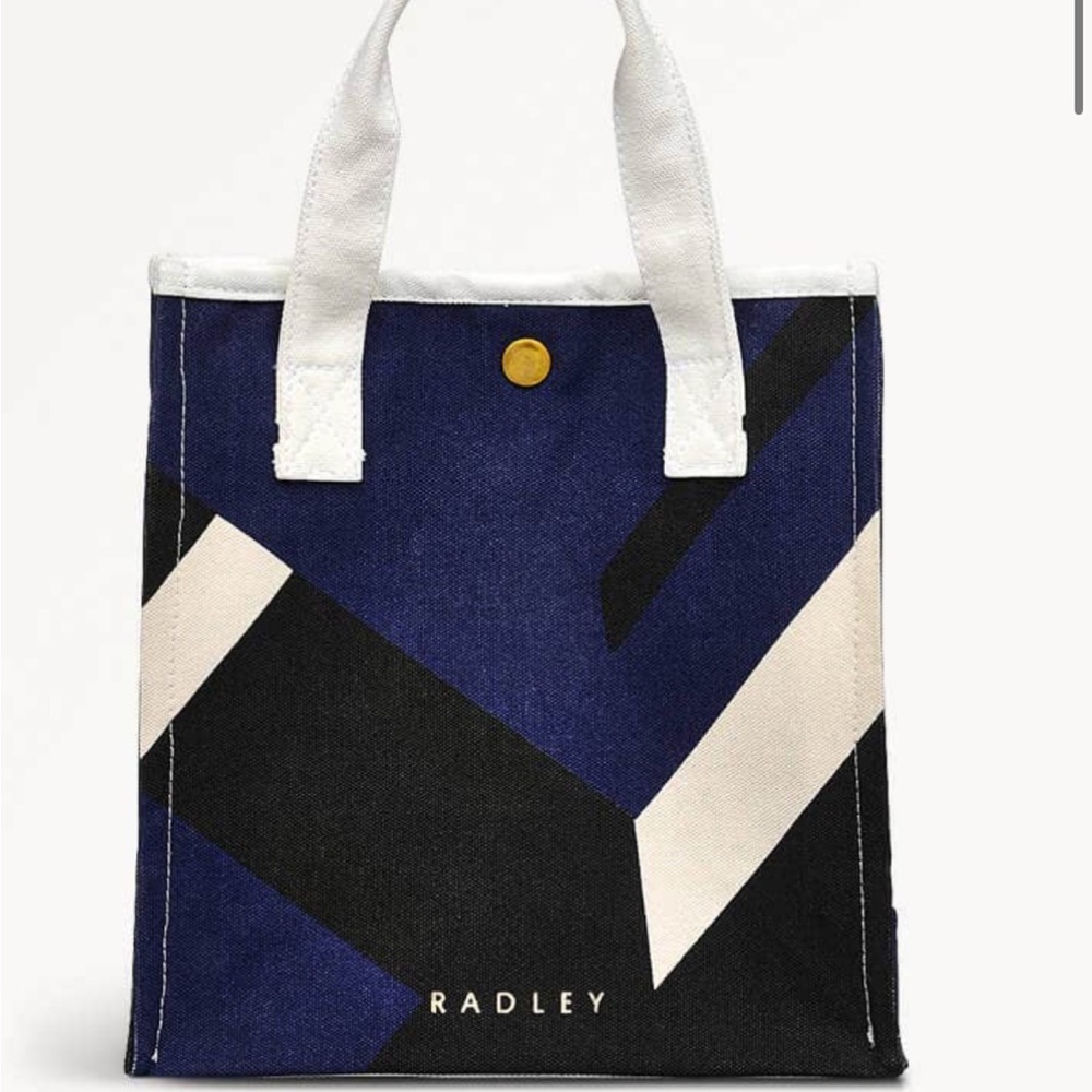 Radley London Abstract Geo Small Open Top Tote Bag Nwot